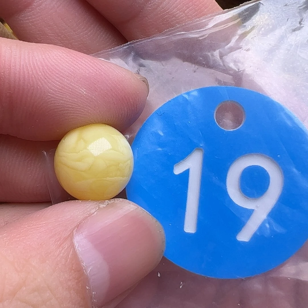 蜜蜡未镶嵌珠宝奇石13.5m m