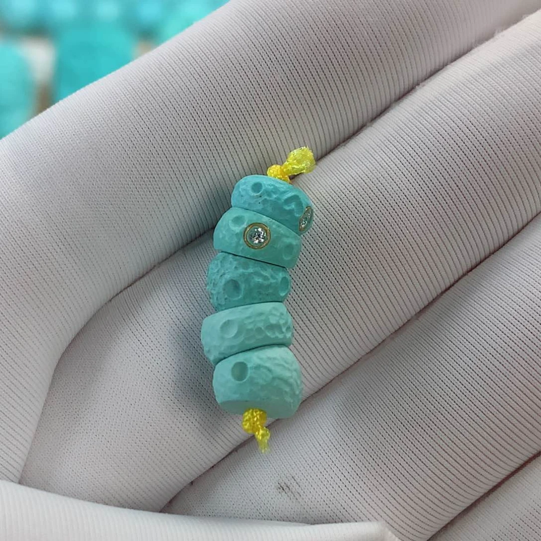 绿松石挂件未镶嵌