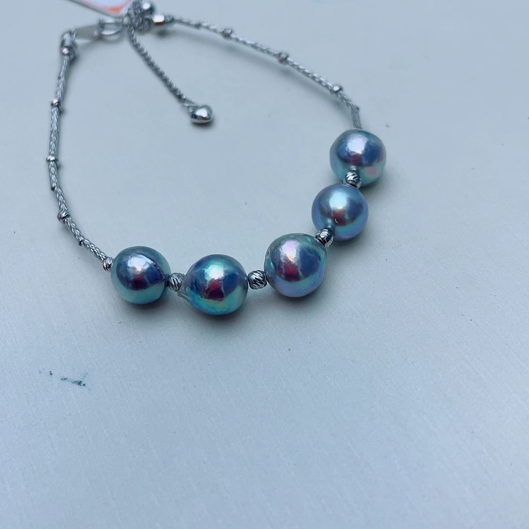 海水珍珠未镶嵌手链w1