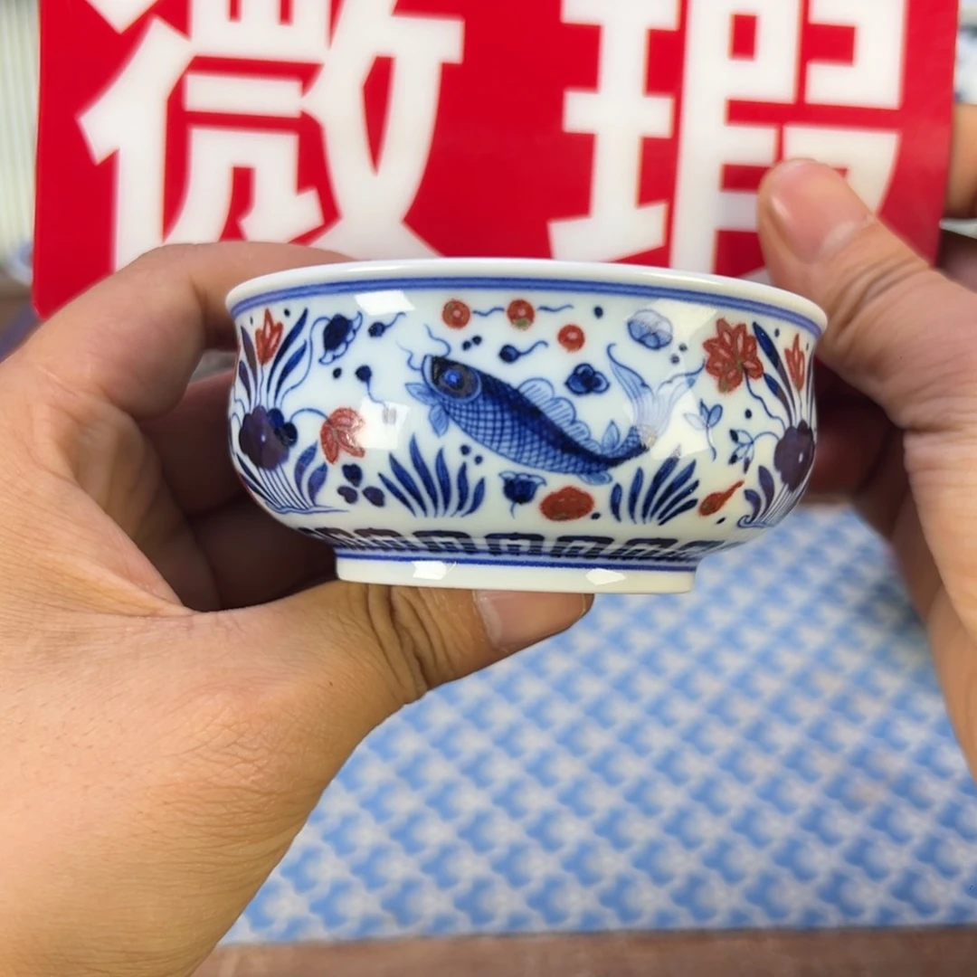 摆件微瑕景德镇手绘陶瓷