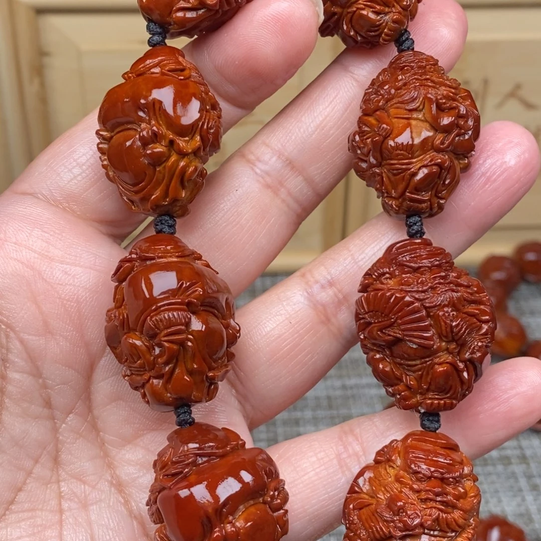 秋***棠橄榄核吊坠8888888