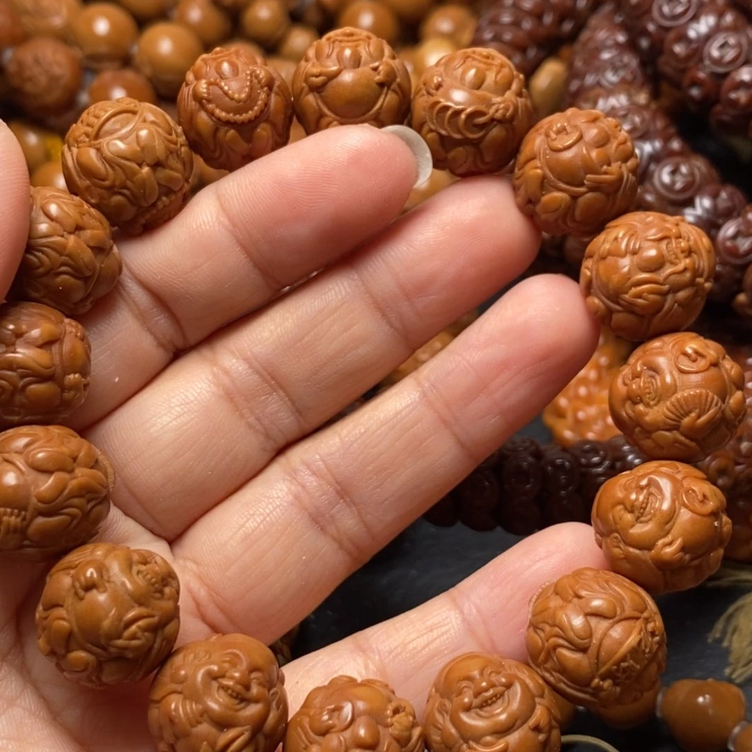 猴头核桃手串猴头