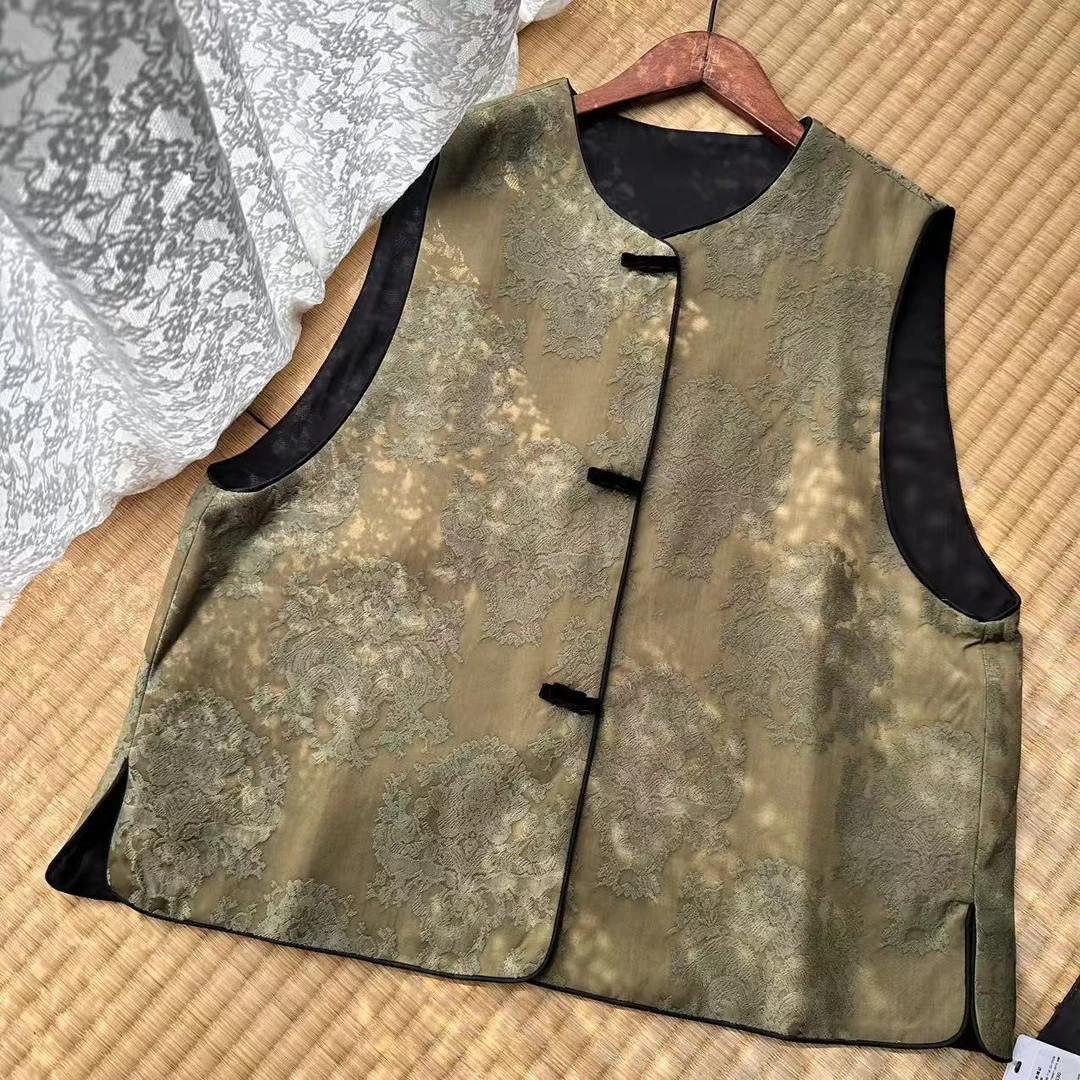 【清和——素绣】新中式国风马甲