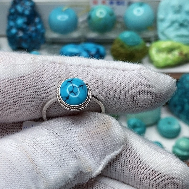 绿松石未镶嵌天然原矿 地大质检