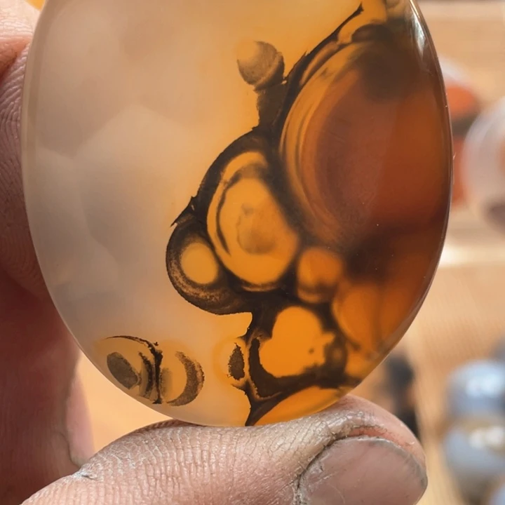 玛瑙/玉髓吊坠未镶嵌