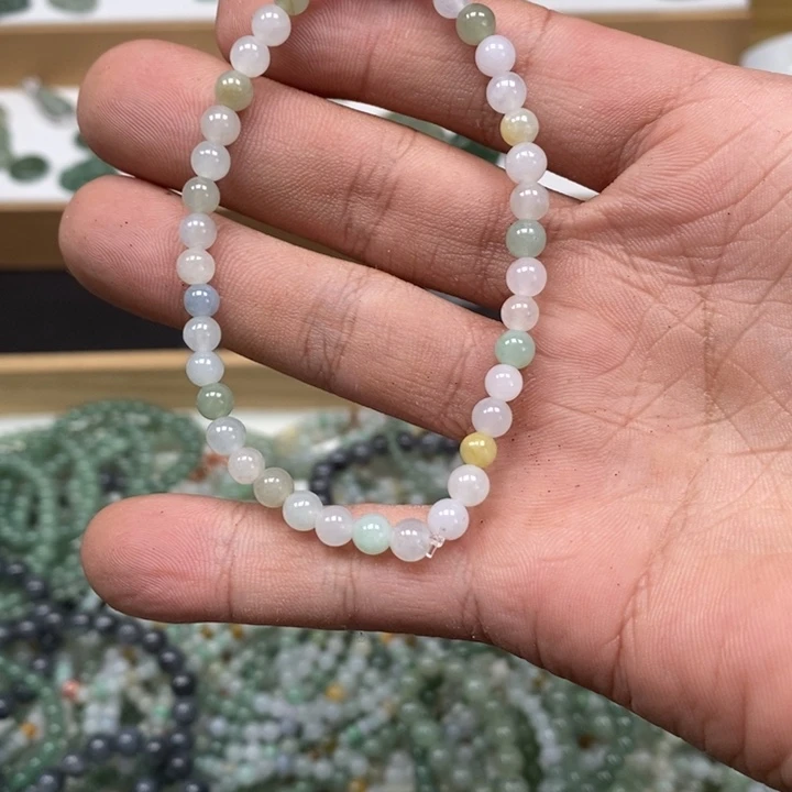 翡翠未镶嵌手链天然a货翡翠05