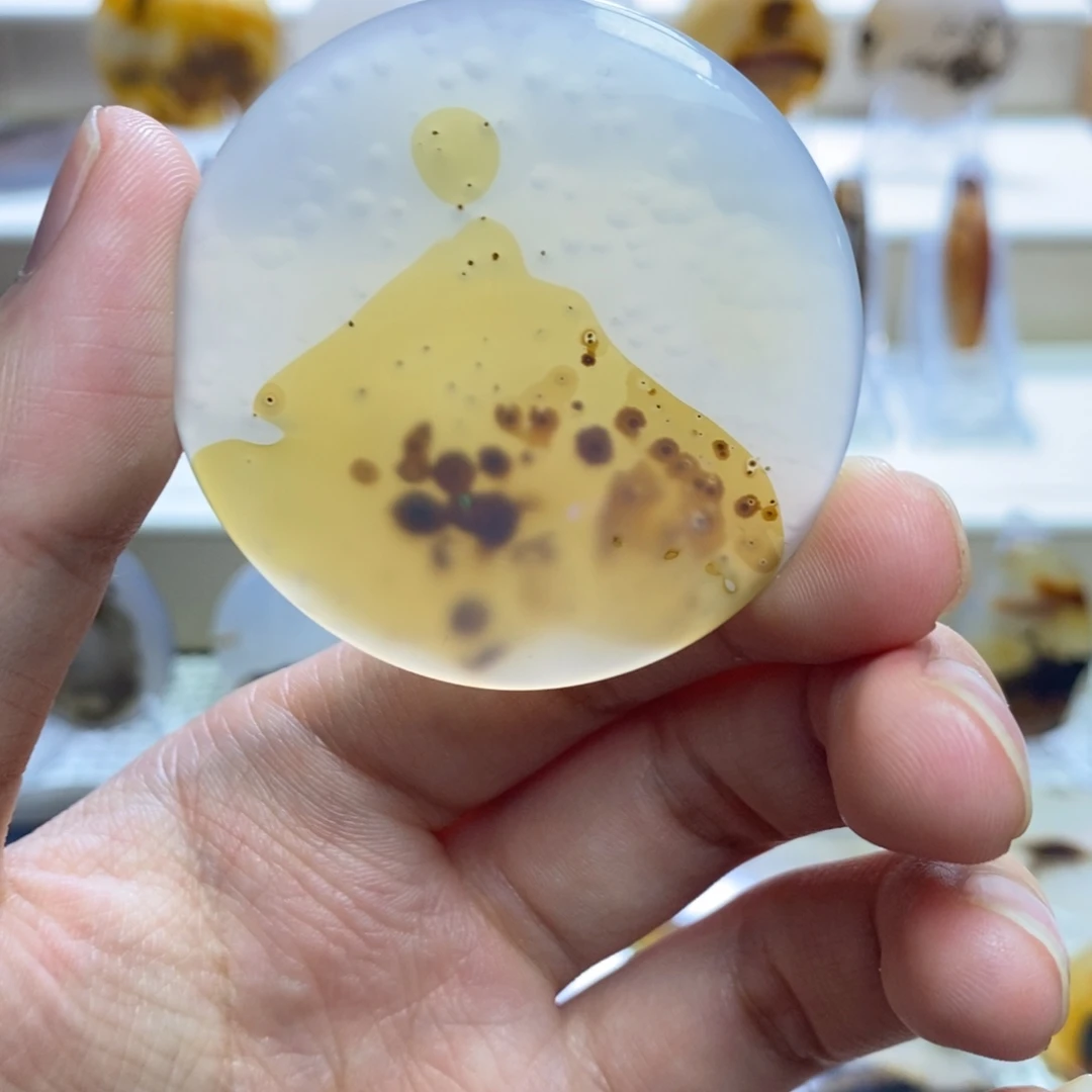 玛瑙/玉髓未镶嵌吊坠(不含链)