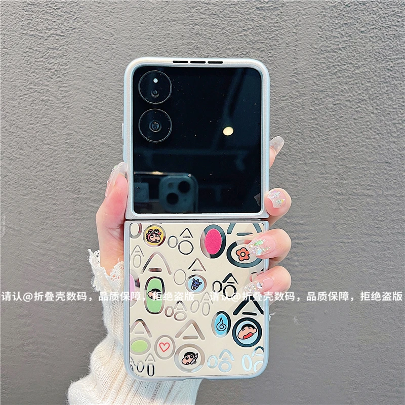 （小米mixflip系列)金属折叠镜面适用小米mixflip手机壳潮高级防摔