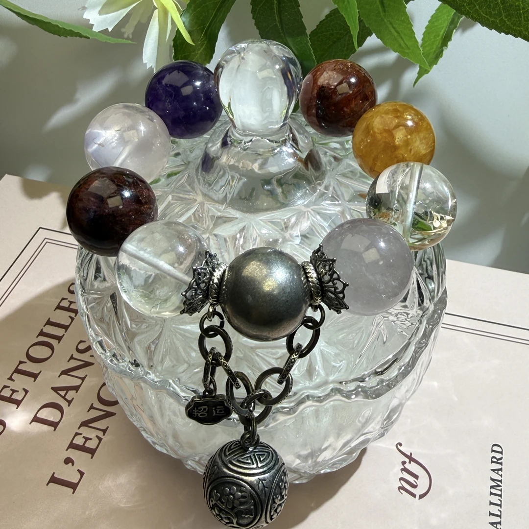 800银手链 Ling原创DIY大卡多宝手串 卡21mm