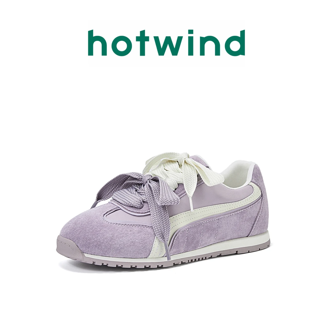 Hotwind/热风低帮运动鞋女德训鞋芭蕾鞋舒适软底潮鞋