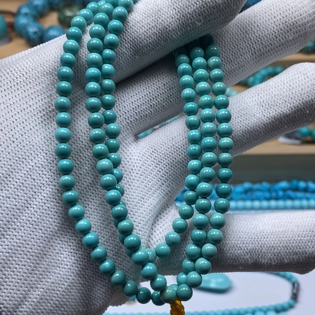 绿松石未镶嵌原矿纯干料绿松石