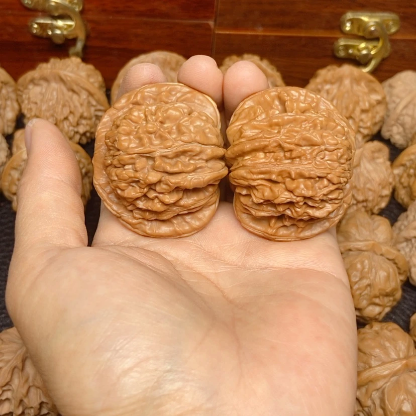 【闪购商品】吊坠文玩核桃年**潘四座楼45有色差
