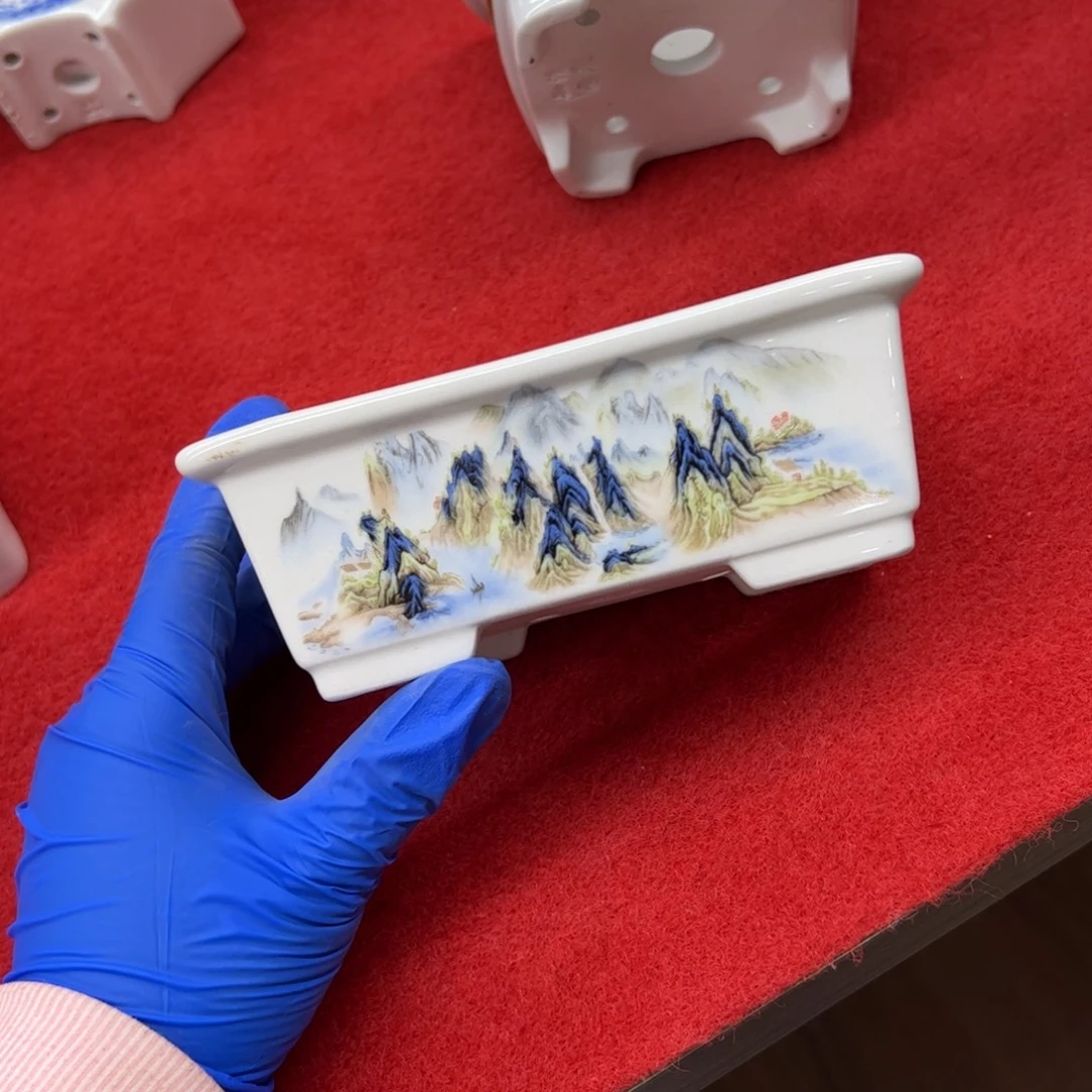 花盆紫砂119号瑕疵15/12/5cm