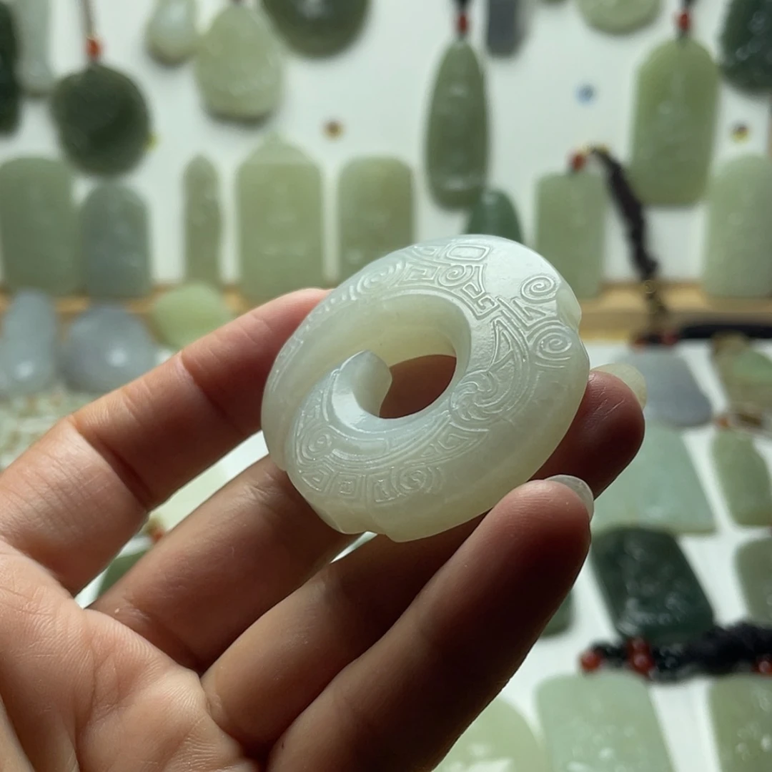 【闪购商品】双面精雕时来运转吊坠