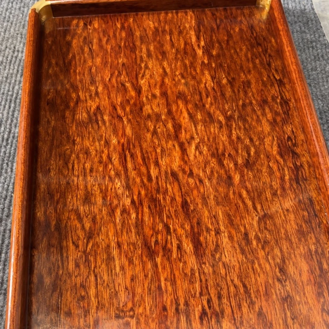 木缅甸花梨超大托盘