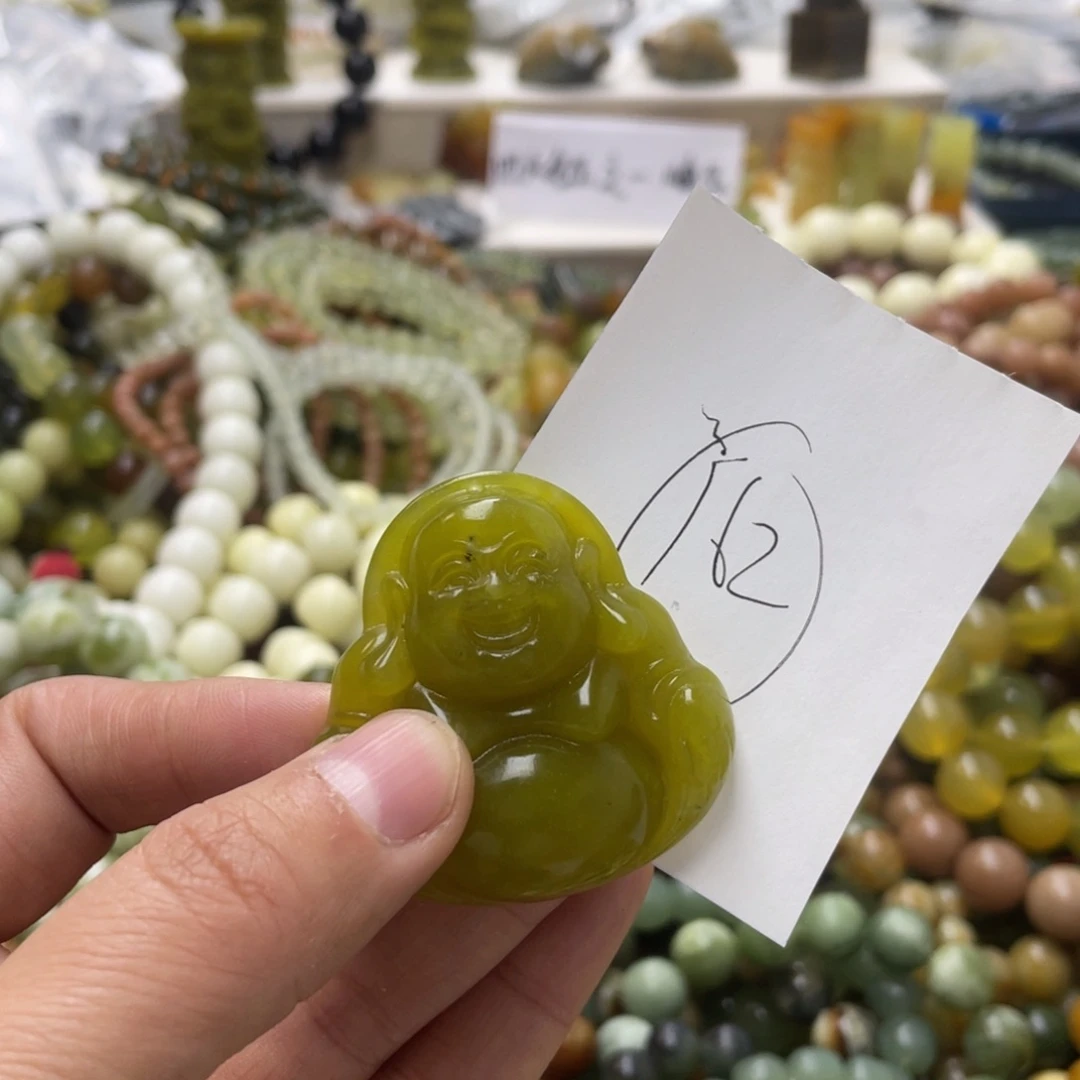 蛇纹石玉手链合金