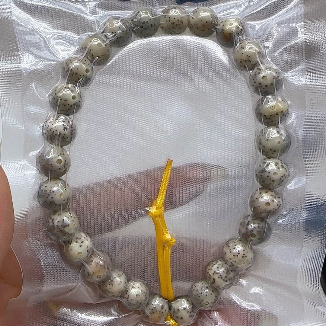 星月菩提手串4哈哈石玉星月菩提圆手持