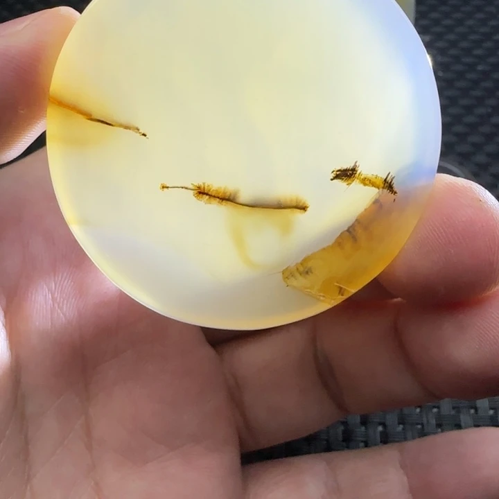 1***放玛瑙/玉髓未镶嵌颈饰