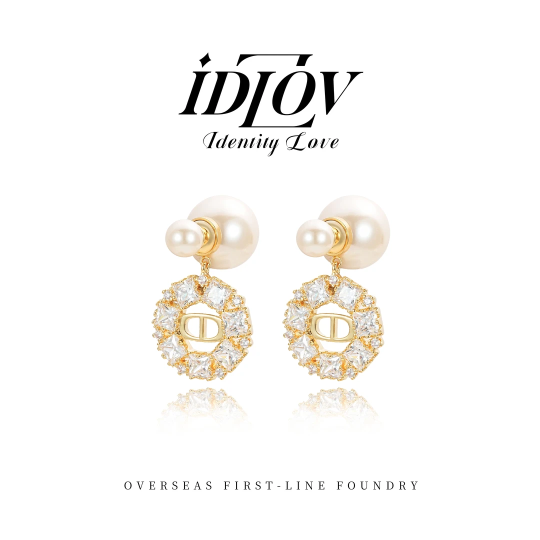 【金芒钻簇】PARIS高定珠珠耳坠 G0521