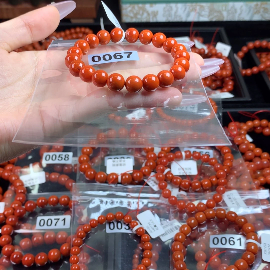 南红玛瑙手链未镶嵌0067