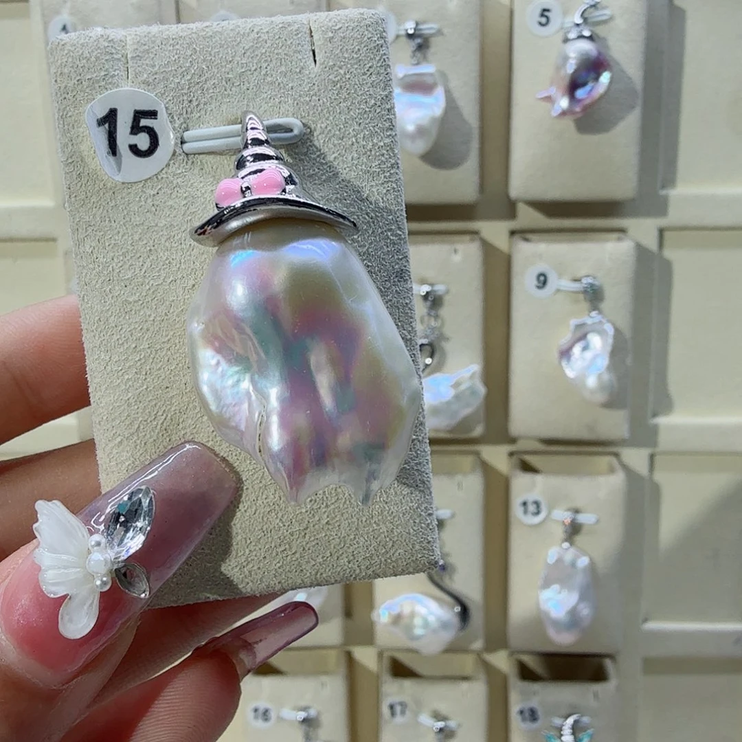 淡水珍珠合金颈饰