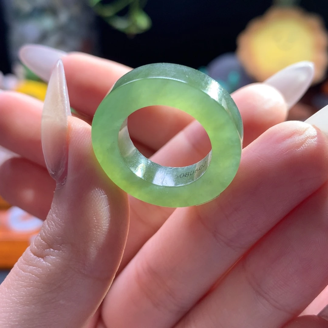 定制翡翠未镶嵌龙井茶13-18