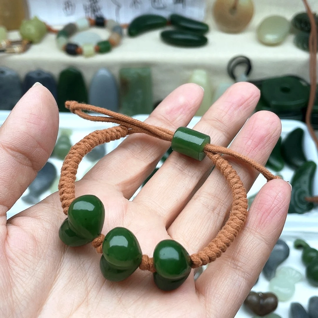 颈饰未镶嵌和田玉清**檬