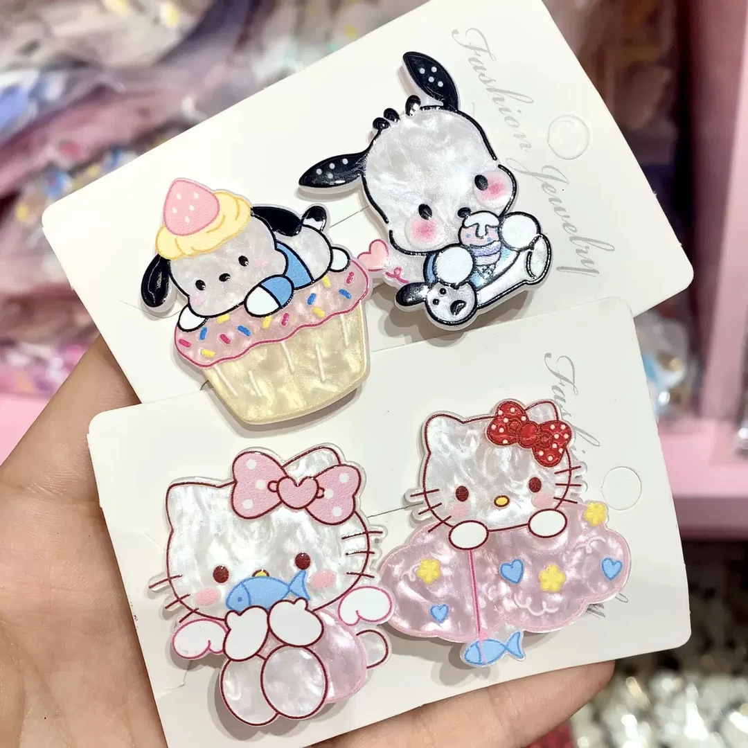 （直播间扣号自选）no退no换卡通刘海边夹头饰儿童
