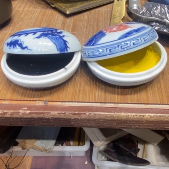 蜜安罐瓷香炉锡茶则海*