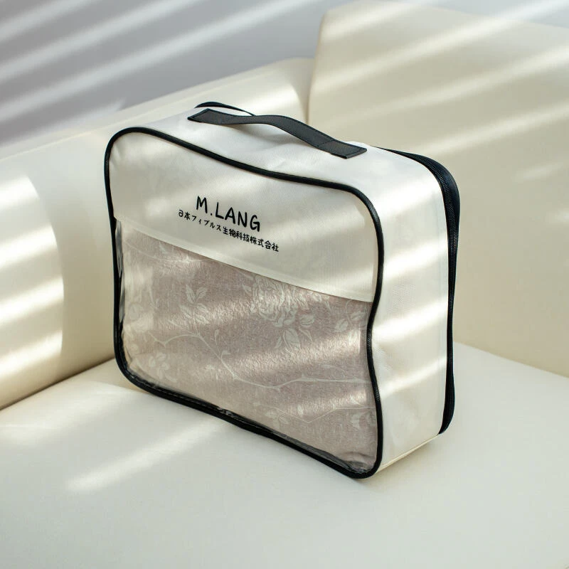 【京会社】棉麻流苏床盖150*200莫奈玫瑰原色