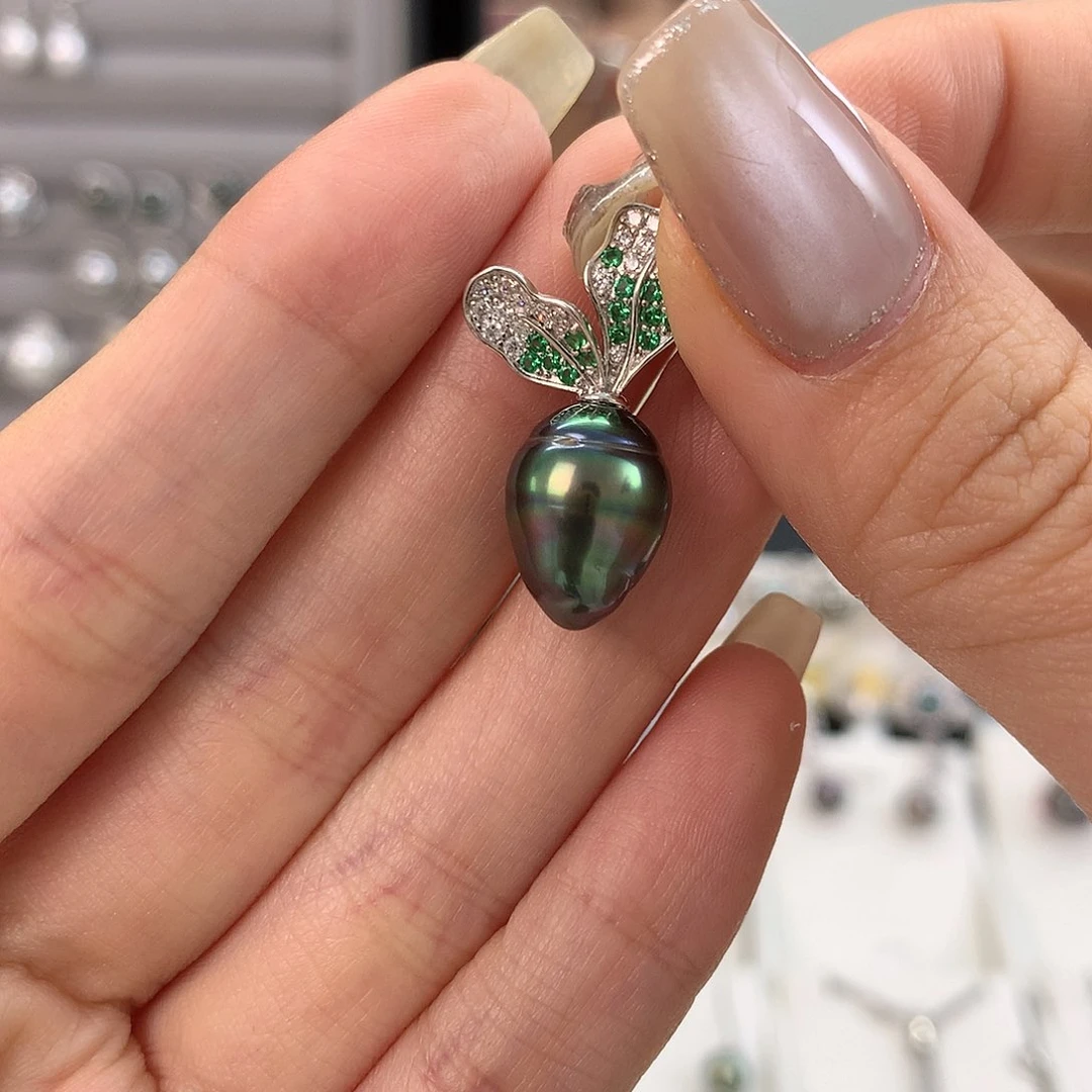 【闪购商品】海水珍珠颈饰银S925镶嵌