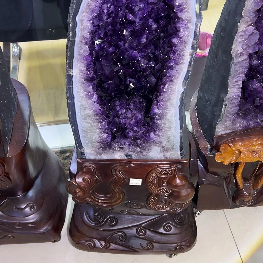 未镶嵌大型摆件（非配饰）紫晶