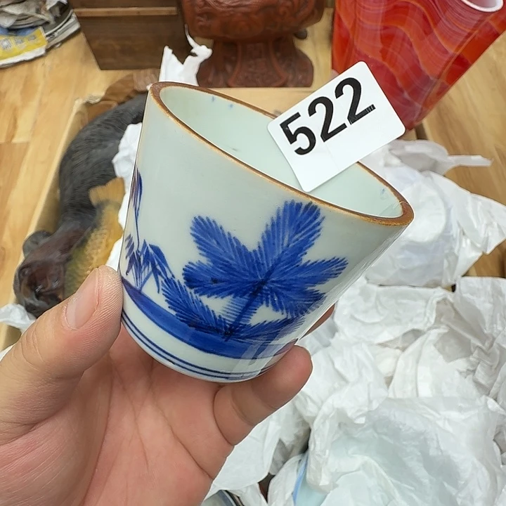 瓷片工艺品摆件瓷器摆件正能量
