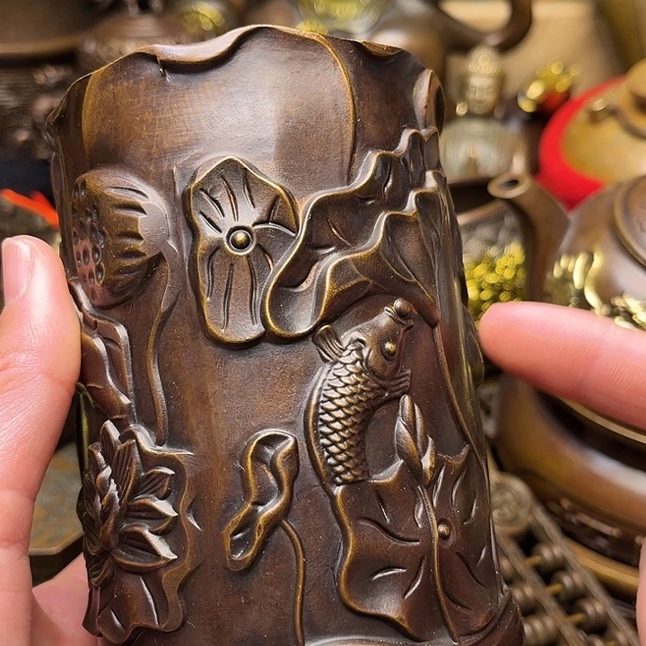 精美铜器批发档口