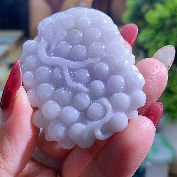 【闪购商品】翡翠挂件未镶嵌葡萄