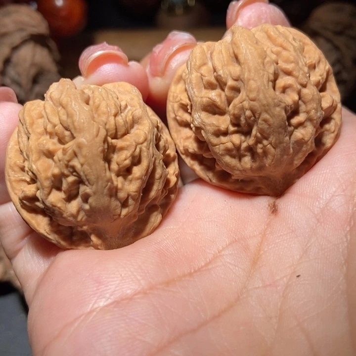 把件文玩核桃东北楸子小雪210