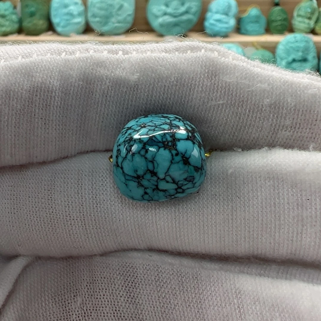 未镶嵌绿松石随形12.5mm