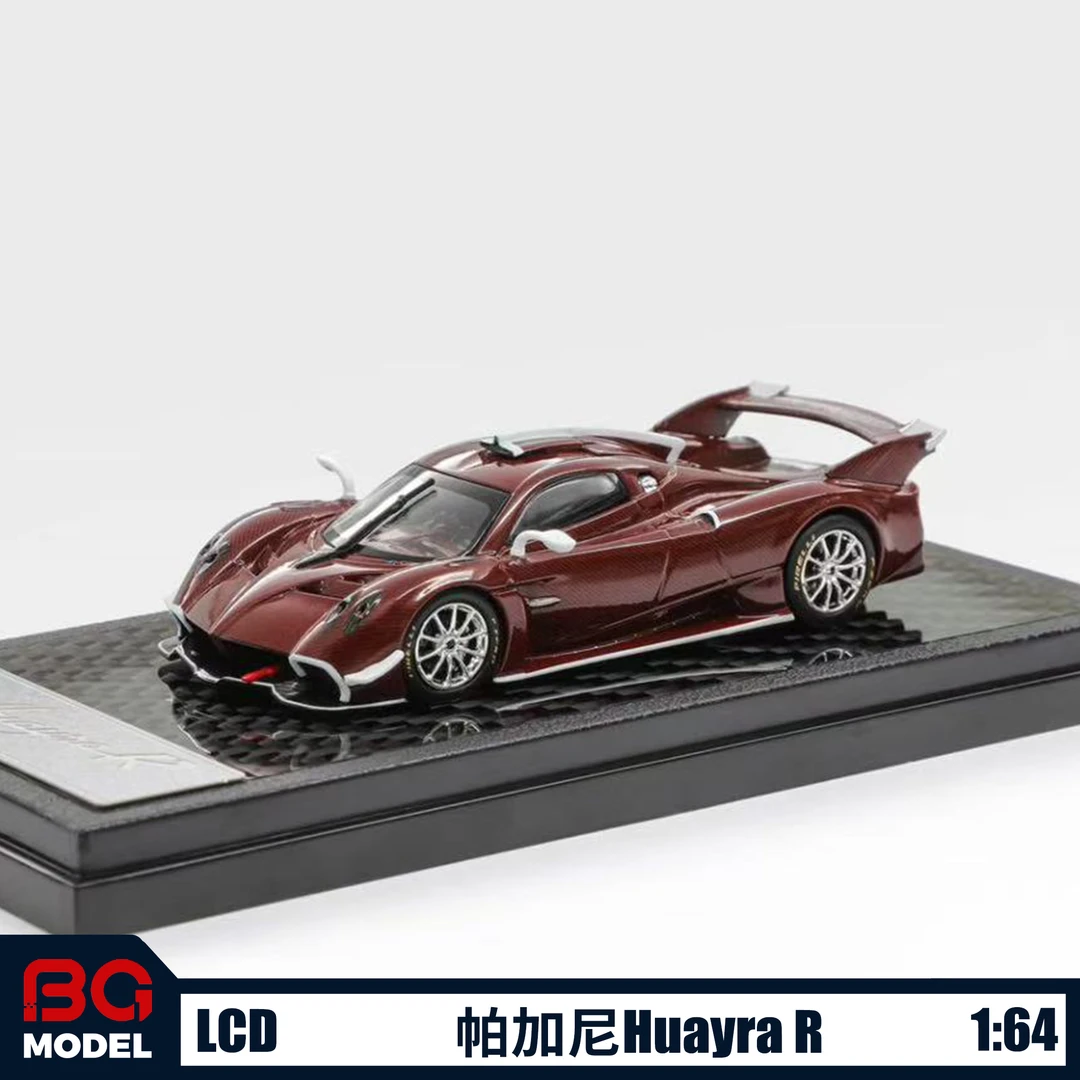 LCD 1:64帕加尼花雅Huayra R跑车合金汽车模型收藏摆件