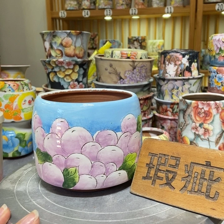 景德镇艺术手绘作品