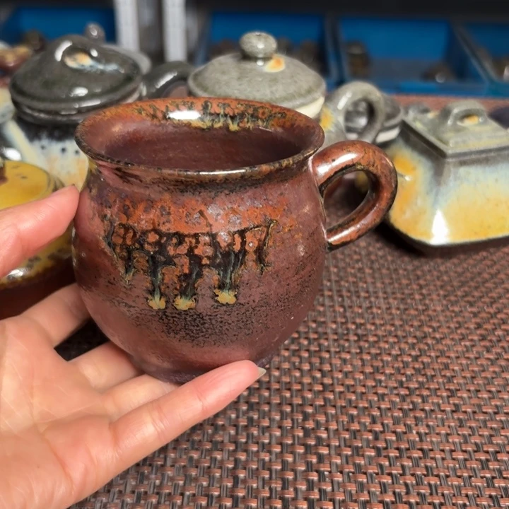 茶杯紫砂养彩马克杯300 C