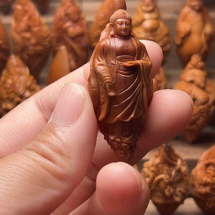 登***登橄榄核吊坠橄榄核
