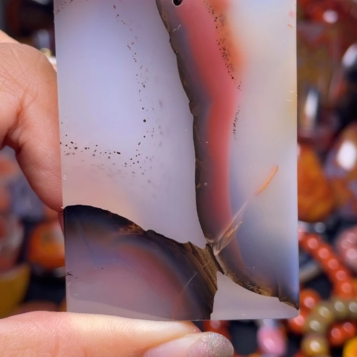 未镶嵌颈饰玛瑙/玉髓