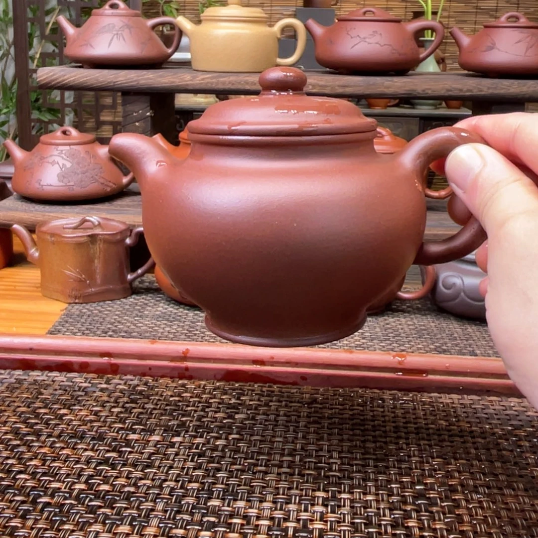茶壶紫砂宜兴原矿紫砂手工制全300