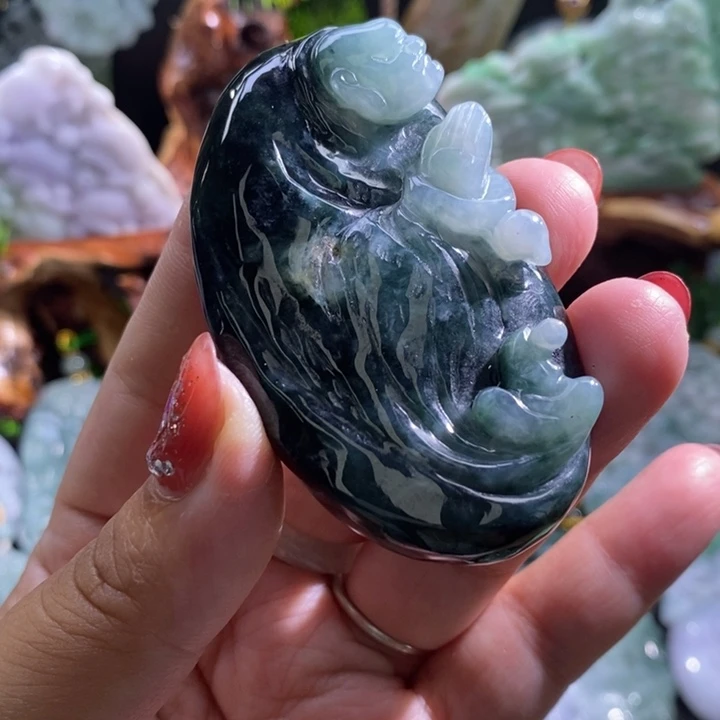 【闪购商品】颈饰未镶嵌翡翠达摩