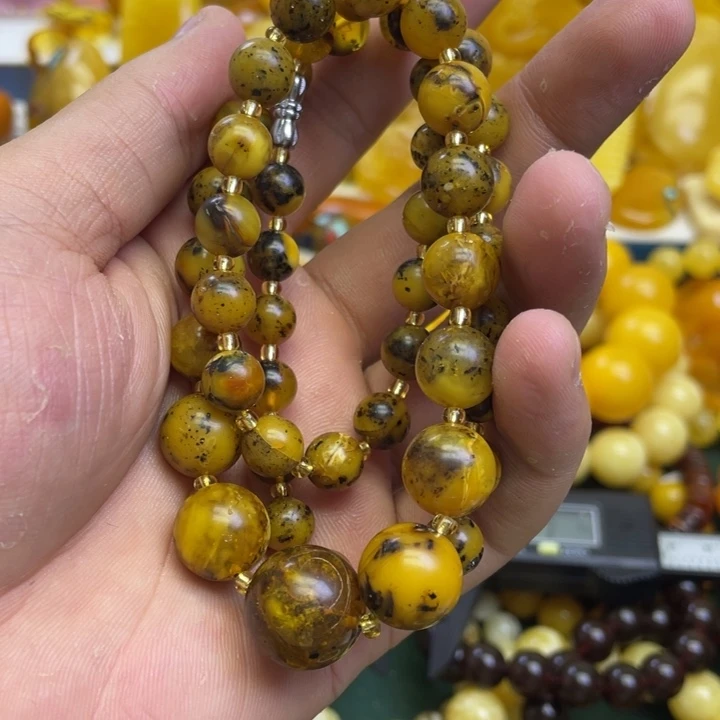 琥珀未镶嵌珠宝奇石