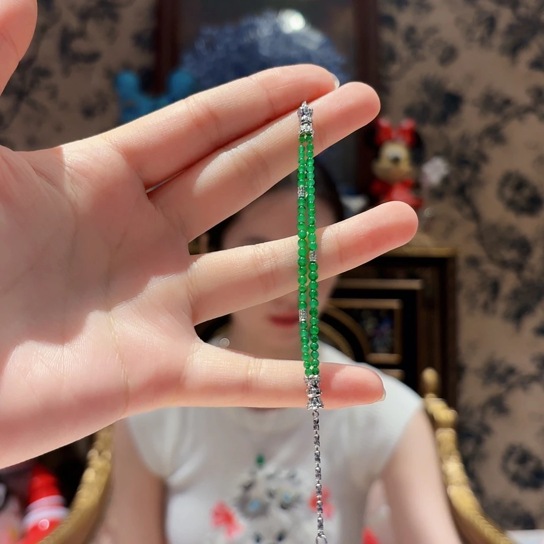 翡翠未镶嵌手链手链