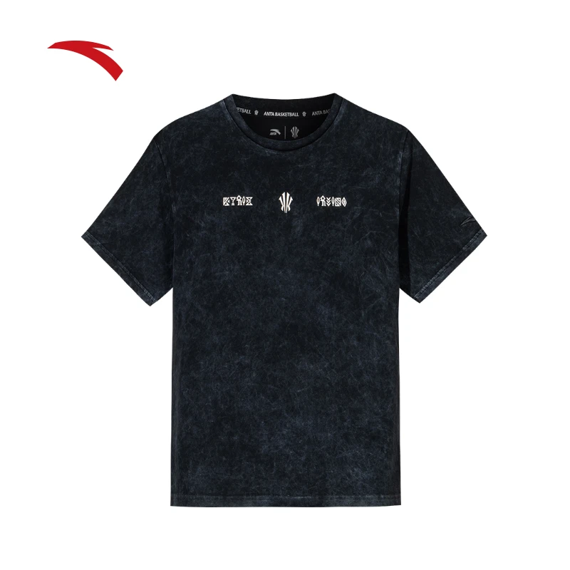 【夏日户外】安踏·凯里欧文系列2025夏季新款男女同款潮流宽松短袖