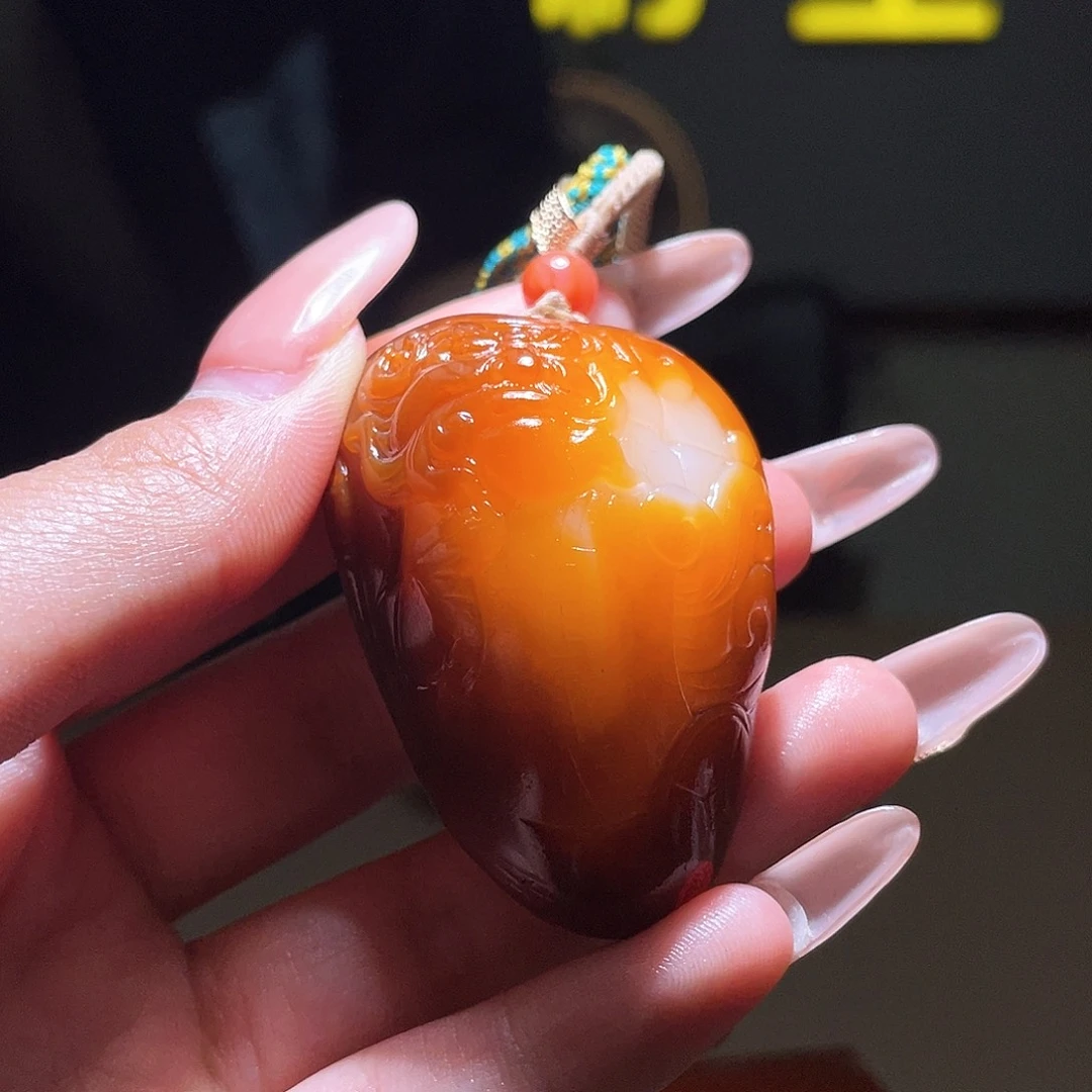 和田玉未镶嵌颈饰D2