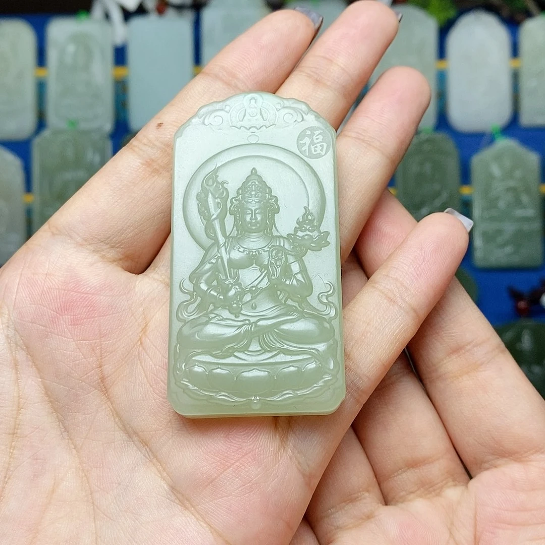 【闪购商品】颈饰未镶嵌和田玉✋*宽