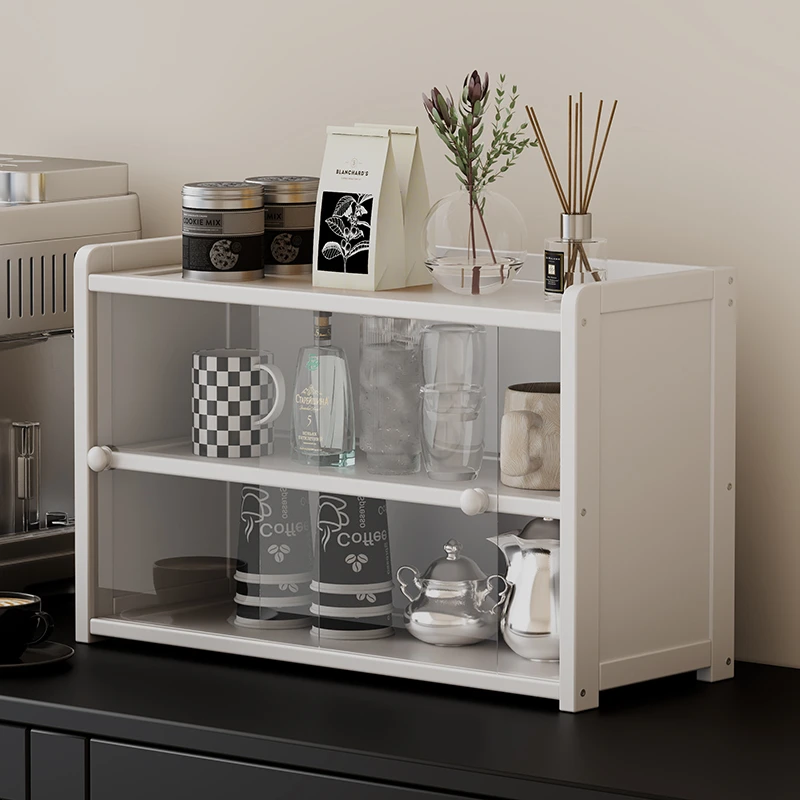 桌面杯架置物架餐桌杯子收纳架桌面茶杯咖啡水杯收纳玄关放置架子